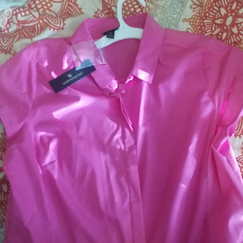 Dress shirt, hot pink